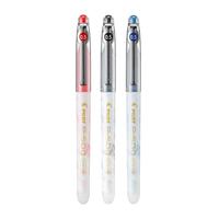 百乐（PILOT）P500考试笔-金标系列中性笔签字笔水笔0.5直液式走珠笔文具套装刷题笔高颜值（黑蓝红） 3支