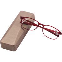 夕阳红 E9004 防蓝光老花镜 红色 1副 150度