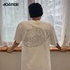 404MOBGANG 超火烫钻短袖T恤 男士潮流宽松纯棉半袖上衣