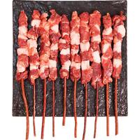 羊鼎福盐池滩羊 精品羊肉串500g/袋 地标品牌宁夏滩羊肉生鲜 烧烤食材 盐池滩羊丨羊肉串500g