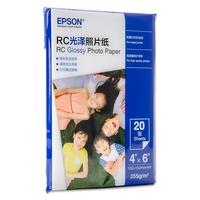 EPSON 爱普生 S450385 RC光泽照片纸 6英寸 255g 20张/包*1包