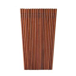 双枪 红檀木 天然抗菌筷子餐具套装10双装