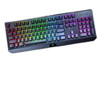 雷蛇（Razer）  黑寡妇蜘蛛 机械键盘 有线键盘 游戏键盘 104键 RGB 电竞 黑色 黑寡妇蜘蛛