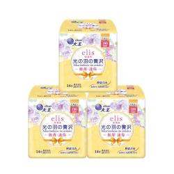 elis 大王elis卫生巾官方旗舰店正品爱璐茜迷你卫生巾光羽180mm护垫