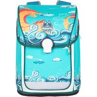 MISTENCARE玛汀斯小学生书包女护脊减负男孩双肩背包一二三1-3年级轻便耐磨 小海龙(推荐1-3年级）