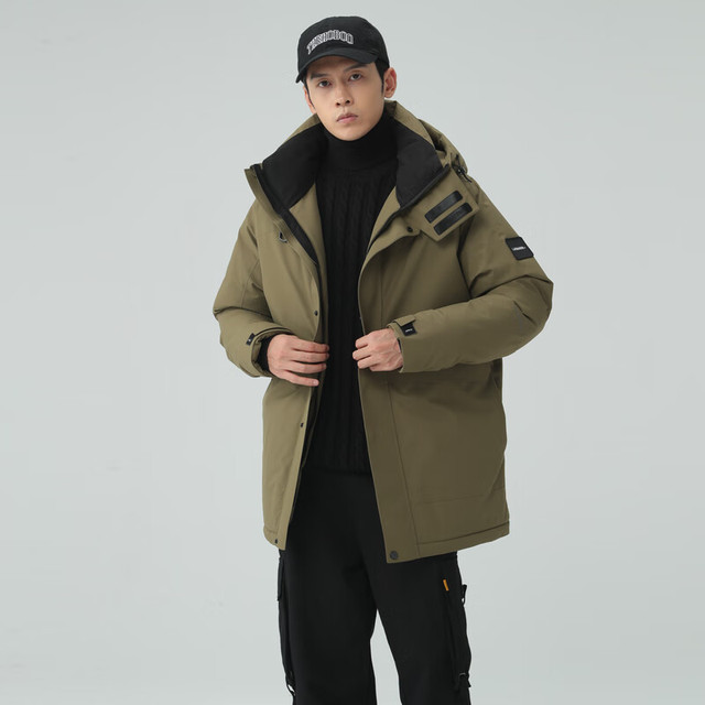 PLUS会员、今日必买：雪中飞 连帽派克极寒羽绒服