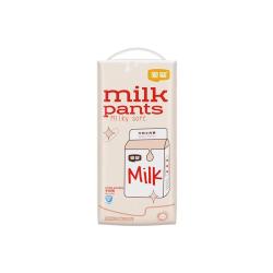 宜婴 牛奶小内裤XXXXL30片轻薄柔软宝宝拉拉裤尿不湿 XXXXL30片（17-19kg）