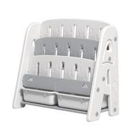 曼龙 宝宝收纳架 书架-月牙黄