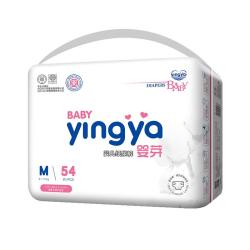 婴芽 纸尿裤M码2包108片超薄干爽尿不湿