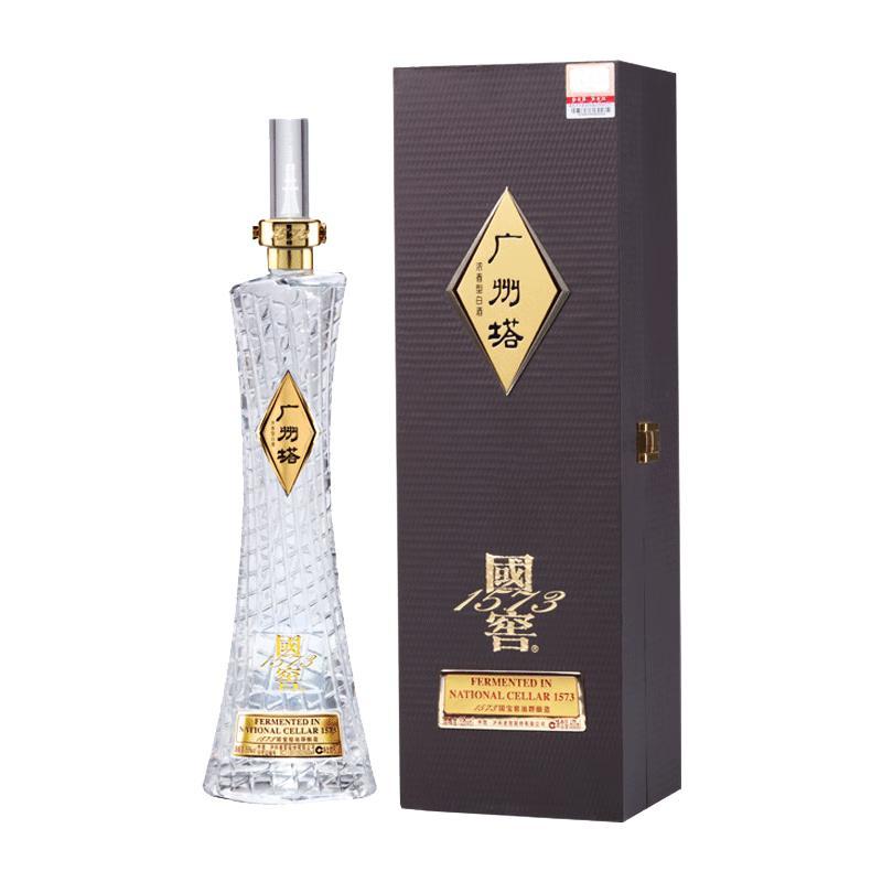 国窖1573 广州塔53%vol 浓香型白酒600ml 单瓶装【报价价格评测怎么样