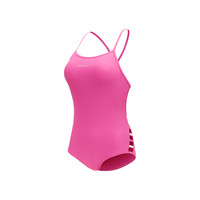 Speedo/速比涛 自由皮2.0修身火龙果红女连体泳衣海边 2025年