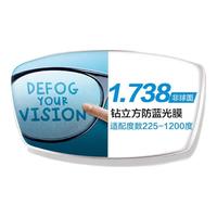 ZEISS 蔡司 新清锐系列 1.74折射率 非球面镜片 1片装