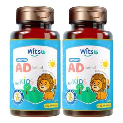 witsBB 婴幼儿维生素ad0-3岁无敏原100+  1500iu2盒