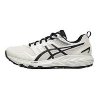 亚瑟士ASICS越野跑步鞋男鞋舒适透气运动鞋耐磨跑鞋 GEL-SONOMA CN 米白色/黑色 39