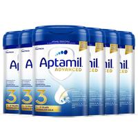 Aptamil 爱他美 经典版 幼儿奶粉 英版 3段 800g*6罐 易乐罐