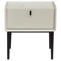 QuanU 全友 126323B 现代床头柜 白色 40.6*37.6*49.4cm
