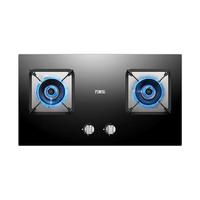 万家乐家用燃气灶 大火力5KW猛火爆炒 7重防爆玻璃面板 快速点火全进风一级能效天然气JZT-C2T1 天然气 【5KW猛火C2T1】