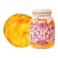应季物语橘子水果罐头390g装 桔子罐头玻璃瓶 新鲜水果糖水年货方便食品