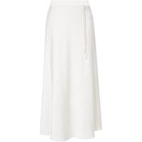 红袖奥莱2024秋季新款女装侧拉中高腰鱼尾半身裙