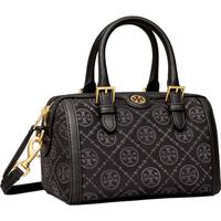TORY BURCH 汤丽柏琦 T MONOGRAM系列 女士单肩包 152131 黑色 迷你