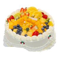 知印蛋糕同城配祝寿款动物淡奶油新鲜烘焙全国广东深圳 水果多多（常购款） 6英寸（适合1-3人）