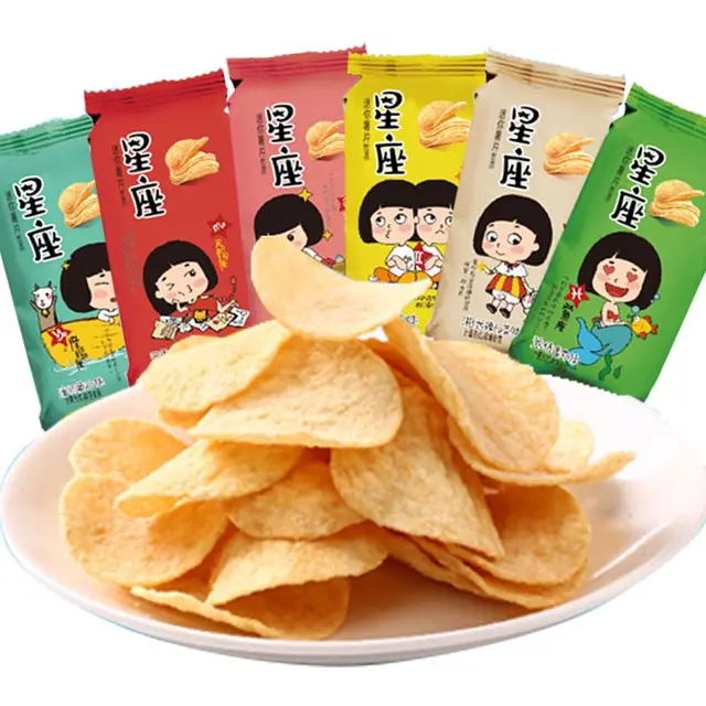 董小姐 星座 迷你薯片 混合口味 12包