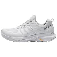 伯希和(Pelliot)【HT-远见】户外徒步鞋男女Vibram防滑登山鞋125119036珠光白36