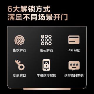海尔 HFA-20V-U1 Lite 指纹密码智能门锁