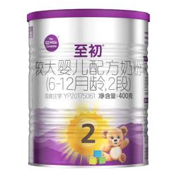 a2 至初 较大婴儿配方奶粉 2段（6-12月龄）400g*1罐 新西兰原装进口