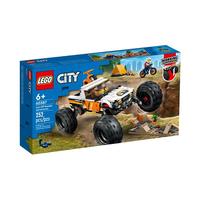 LEGO 乐高 City城市系列 60387 4x4 越野车大冒险