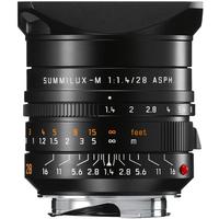 Leica 徕卡 M相机镜头 SUMMILUX-M 28mm f/1.4 ASPH. m10/m10r/m11 定焦镜头(黑色)11668