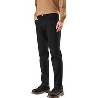 HLA海澜之家牛仔裤男山不在高系列磨毛保暖绣花裤子男冬 185/92A(XXL)