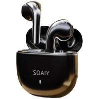 SOAIY/索爱 通话降噪 蓝牙耳机 有线充电 玄墨黑 Type-C