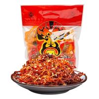 张飞 灯影牛肉丝 四川特产零食小吃麻辣牛肉干小包装散装500g 双味灯影混装500g