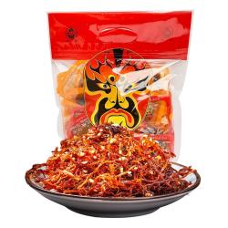张飞 灯影牛肉丝 四川特产零食小吃麻辣牛肉干小包装散装500g 双味灯影混装500g