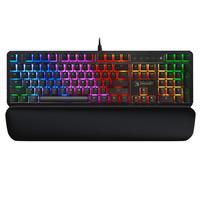 国家补贴：双飞燕 B975P 104键 有线机械键盘 灰色 光轴三代 RGB