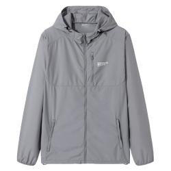 拓路者 男士防晒衣upf100防紫外线皮肤衣夏季轻薄防晒服外套户外防雨速干 墨蓝色 XL