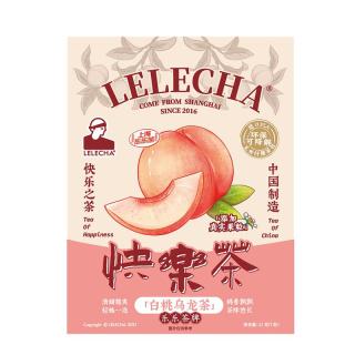 乐乐茶 快乐茶 白桃乌龙茶 21g