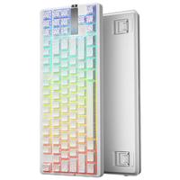  HP/惠普 三模 无线机械键盘  白色等高线 单色背光 琉璃轴