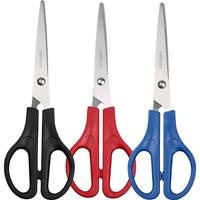 三木 效率王系列 P74 家用办公剪刀 中号 红色 单把装