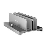 ECOLA 宜客莱 A18PGY 双槽款 铝合金 电脑支架 深空灰