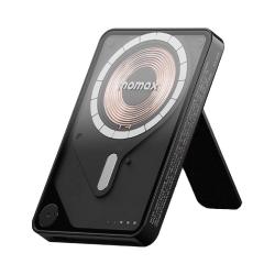 摩米士 超薄磁吸充电宝 三合一 20W 自带线支架 10000mAh MagSafe无线