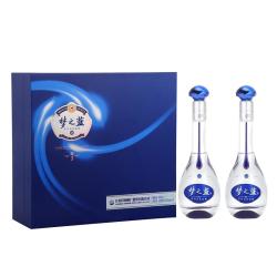 洋河 梦之蓝M3 45%vol 绵柔浓香型白酒 500ml*2瓶 礼盒装