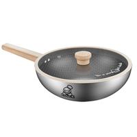 COOKER KING 炊大皇 B.Duck小黄鸭联名款 CG28XHYG 炒锅(28cm、不粘、有涂层、316L不锈钢)