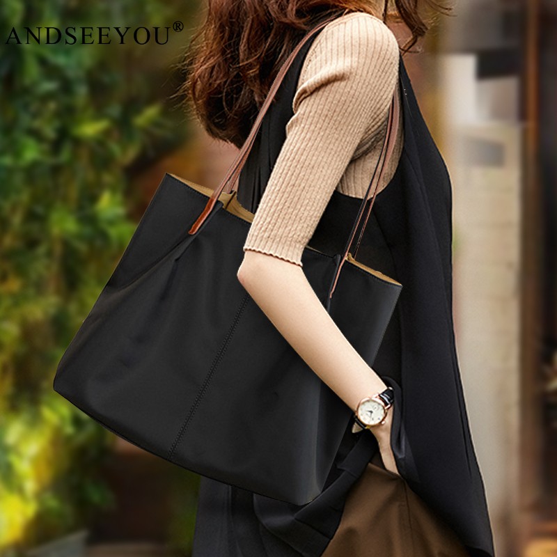  ANDSEEYOU 轻便防水 女士手提包  大包