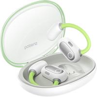 BASEUS 倍思 Eli Sport 1 骨传导挂耳式动圈降噪蓝牙耳机 极光绿