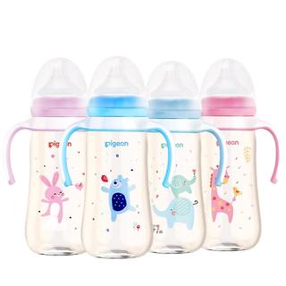 Pigeon 贝亲 自然实感第3代迪士尼系列 PPSU奶瓶 330ml 米奇印象 LL 9月+