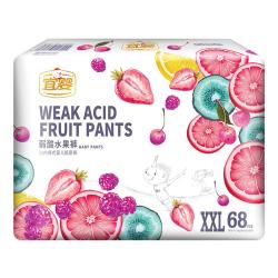 宜婴 弱酸水果系列 拉拉裤 XXL68片