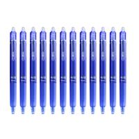 PILOT 百乐 LFBK-23EF 可擦按动中性笔 蓝色 0.5mm 12支装