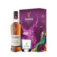 格兰菲迪（GLENFIDDICH）格兰菲迪15年2025新春礼盒700ml 单一麦芽威士忌洋酒 宝树行